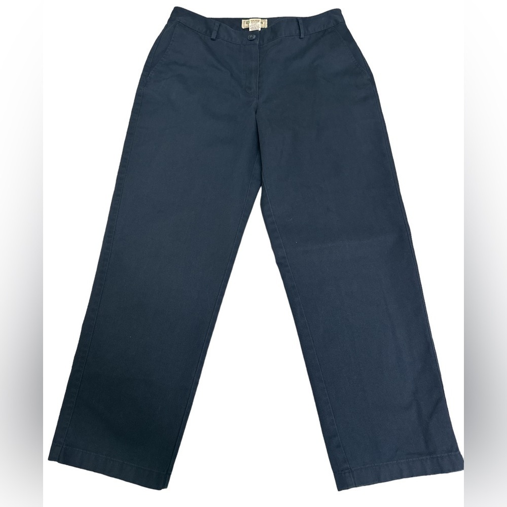 L.L.Bean‎ Women’s Blue Khaki Straight Fit Size 10P